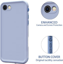 Load image into Gallery viewer, LOVE BEIDI iPhone 8/7 /SE 2020 Waterproof Case Cover Built-in Screen Protector Fully Sealed Life Shockproof Snowproof Underwater Protective Cases for iPhone 8 7 SE 2020 4.7&quot; (ClovePurple)