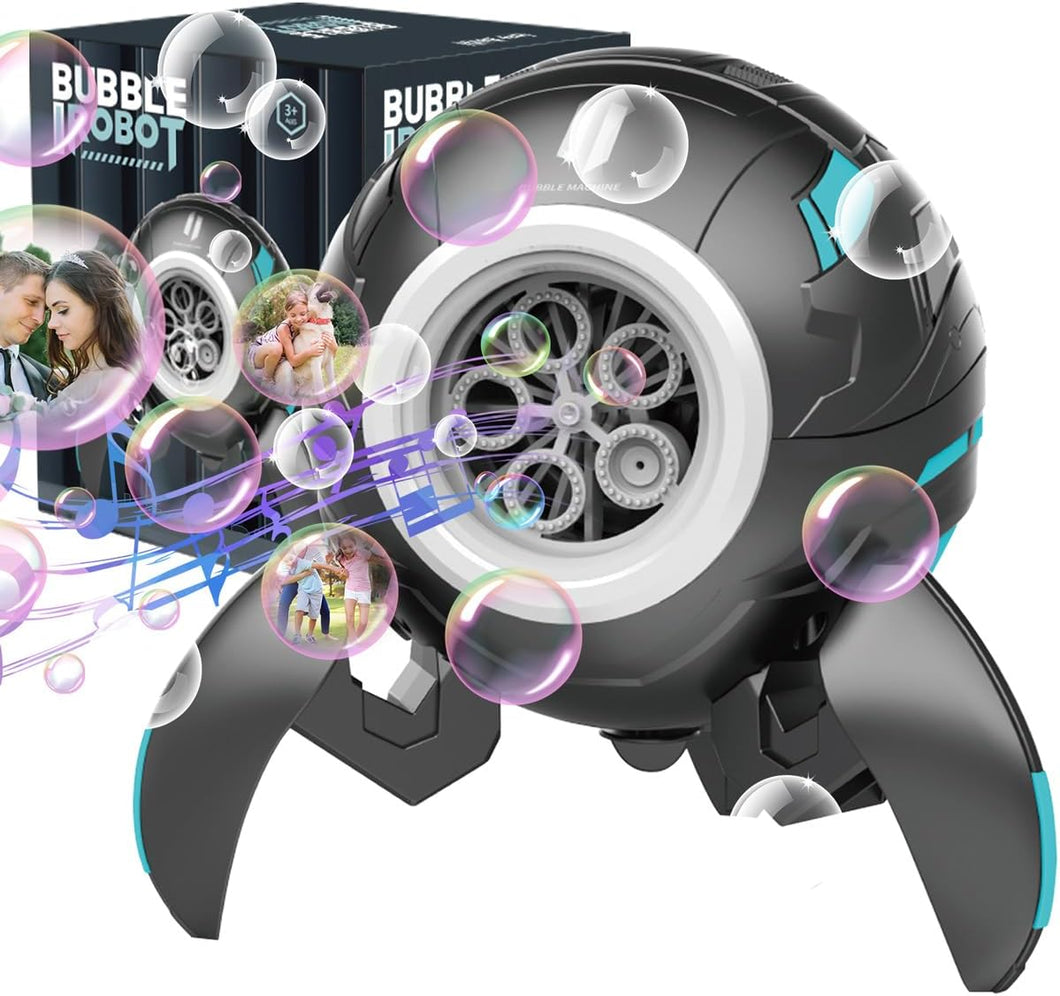 Bubble Machine for Kids, Automatic Robot Bubble Maker Toys Kids Bubble Machine for Parties Wedding, Bubble Machine Toy for Toddlers Children Pets Dogs Cat Indoor