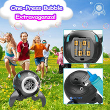 Load image into Gallery viewer, Bubble Machine for Kids, Automatic Robot Bubble Maker Toys Kids Bubble Machine for Parties Wedding, Bubble Machine Toy for Toddlers Children Pets Dogs Cat Indoor